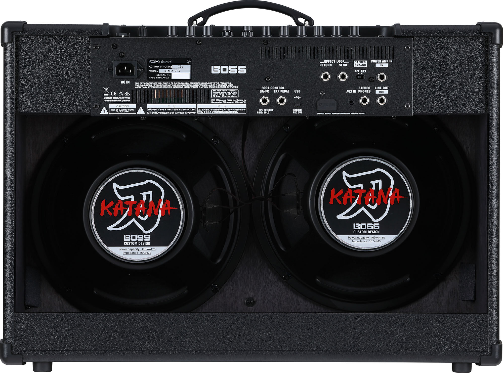 Boss KATANA 100-212 GEN 3 Combo Guitarra 100W STEREO EXPANSION