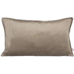 KISSENHÜLLE Samt&Sonders taupe 50/30 cm