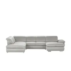 Lounge Collection Wohnlandschaft mit verschiedenen Funktionen Amanda ¦ grau ¦ Maße (cm): B: 379 H: 85 T: 260.0