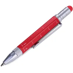 TROIKA® Kugelschreiber LILIPUT TOOL PEN rot 1.0 mm Schreibfarbe: schwarz