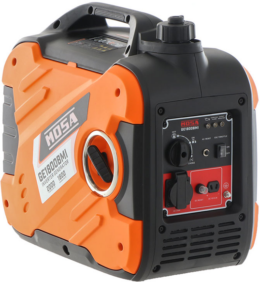 Mosa GE 1800 BMI - Generatore di corrente a inverter 2 kW - Continua 1.8 kW Monofase
