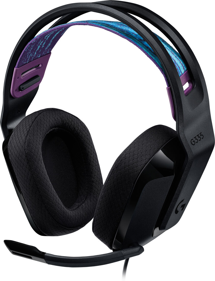 Logitech G335 Gamingheadset - Svart