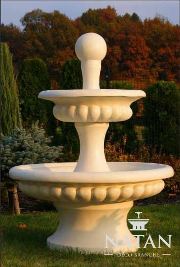 Springbrunnen Garten Teich Brunnen 163cm Steinbrunnen Gartenbrunnen Fontaine