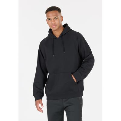 Kapuzensweatshirt CRUZ "Alfredo", Herren, Gr. L, schwarz, 60% Baumwolle, 40% Polyester, unifarben, normal, ohne Ausschnitt, Sweatshirts, im klassisch-sportlichen Design