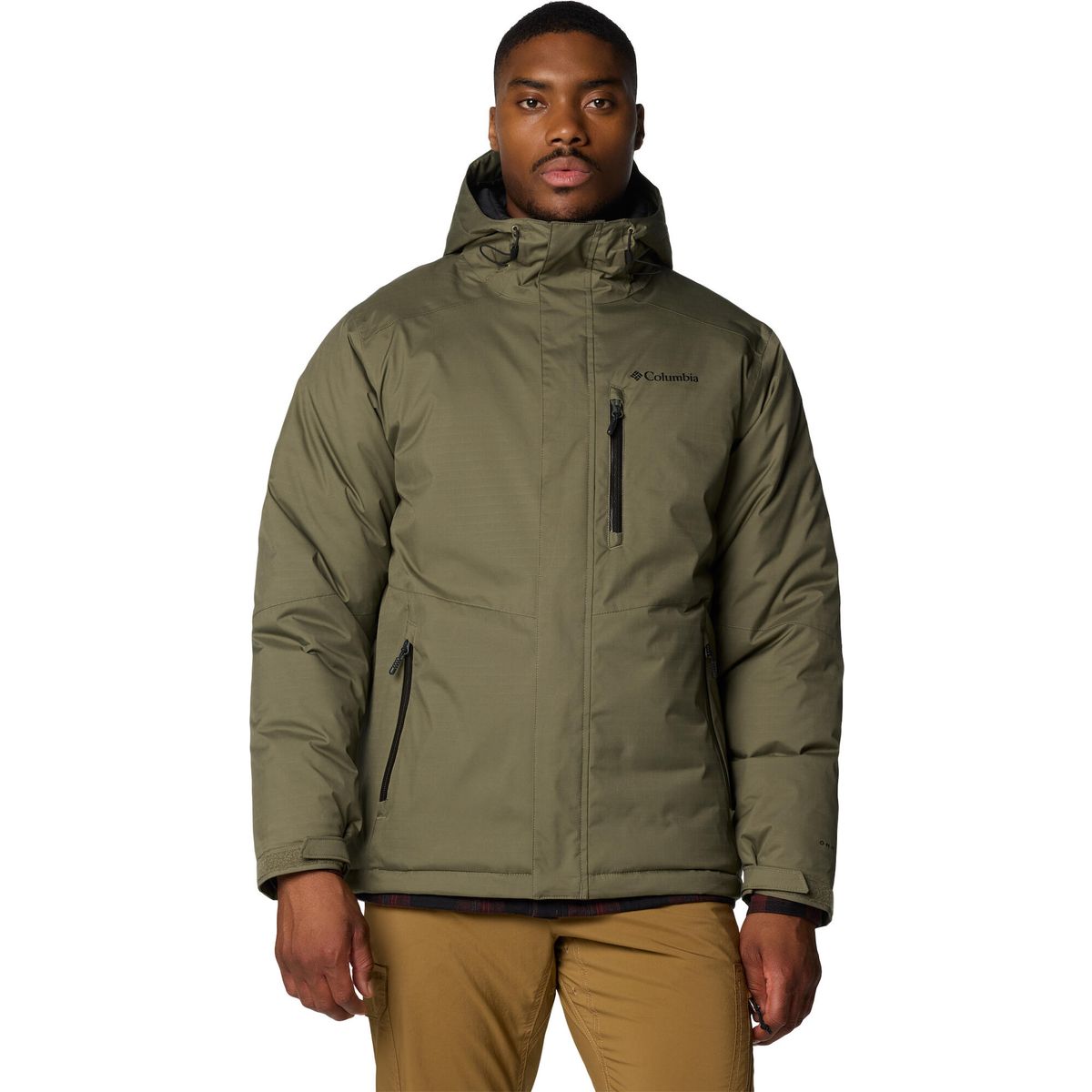 Columbia Men's Oak Harbor II Insulated Waterproof Jacket stone green (397) L 208943-2089435-397-L