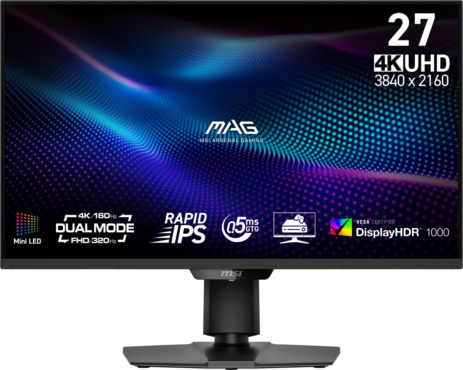 MSI MAG 274UPDF E16M, 68,6 cm (27"), 3840 x 2160 Pixel, 4K Ultra HD, LED, 0,5 ms, Schwarz