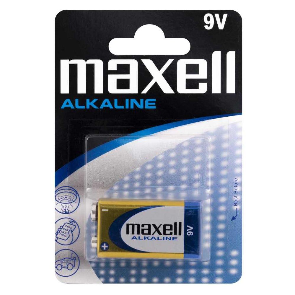 Maxell Alkaline (1 Stk., 9V Block) (723761)