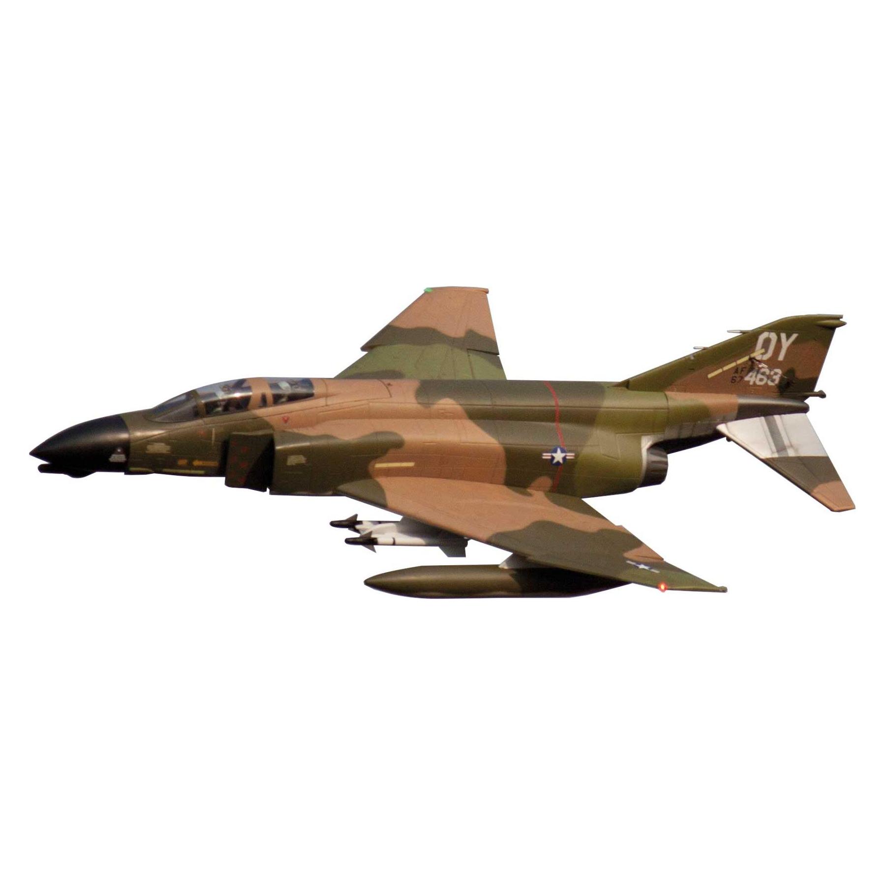 Freewing F-4 Phantom II green camo PNP 90mm 9B Jet EDF (FJ31214P)