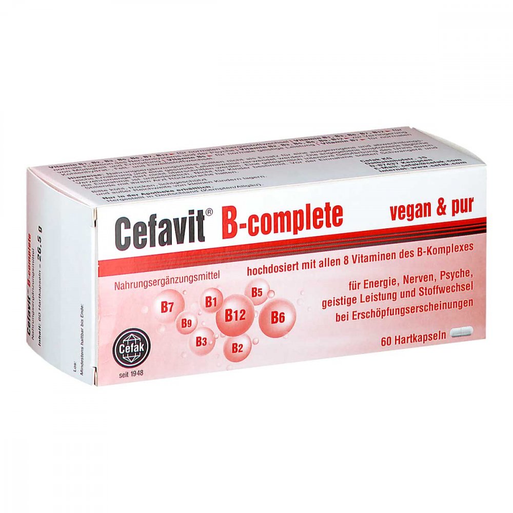 Cefak KG Cefavit B complete Hartkapseln 16833943