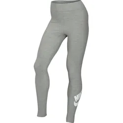 NIKE Sportswear Essential Leggings Damen dark grey/heather white S