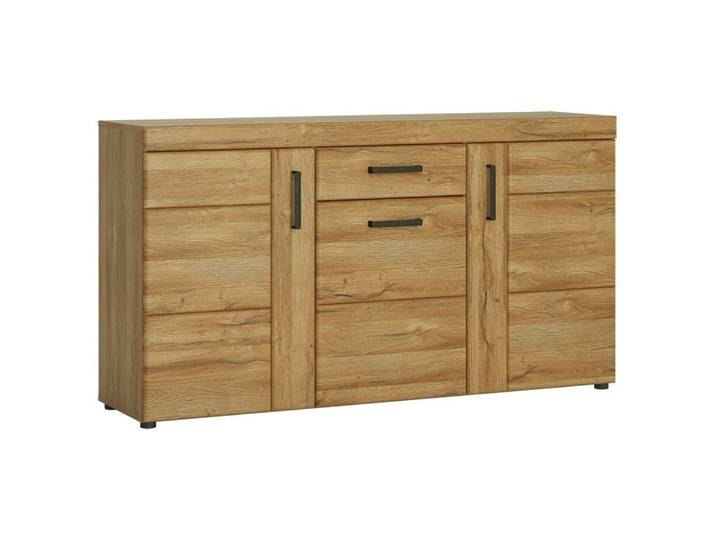Lomadox Sideboard CARIATI-129, Sideboard in Grandson Eiche Nb., B/H/T ca. 156,8/86/40,9 cm