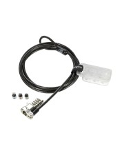 Kensington Universal 3-in-1 Combination Laptop Lock Resettable Sicherheitskabelschloss 1.8 m (K62316WW)