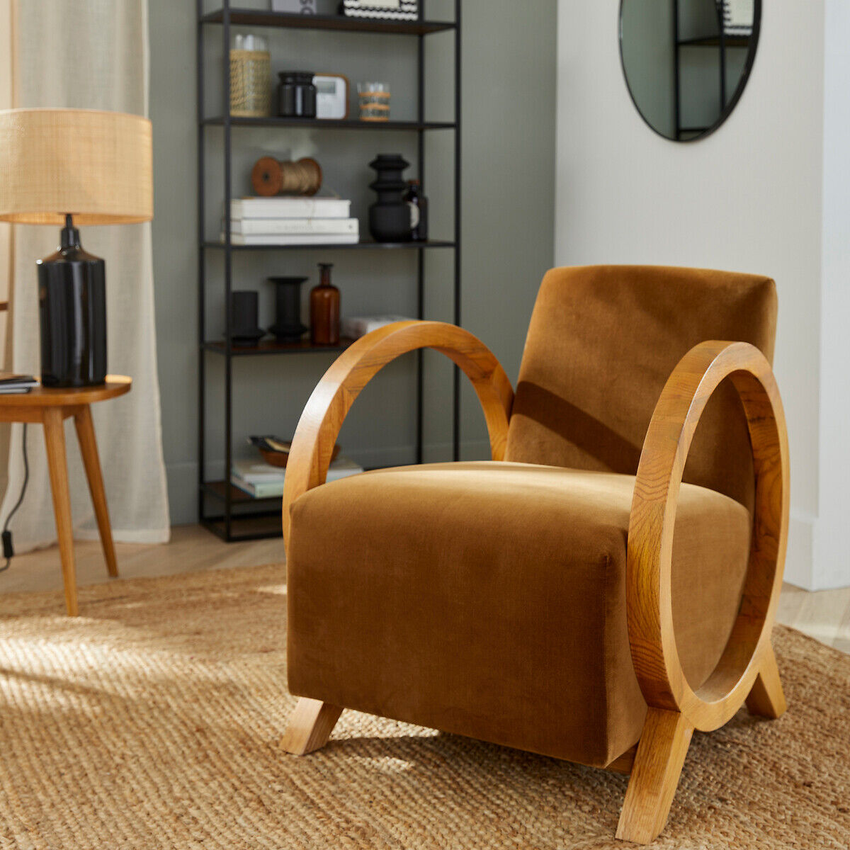 LA REDOUTE INTERIEURS Fauteuil vintage Berti