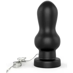 Lovetoy, Analtoy, Love Toy - King Size Vibrating Anal Rammer 18 cm - Schwarz