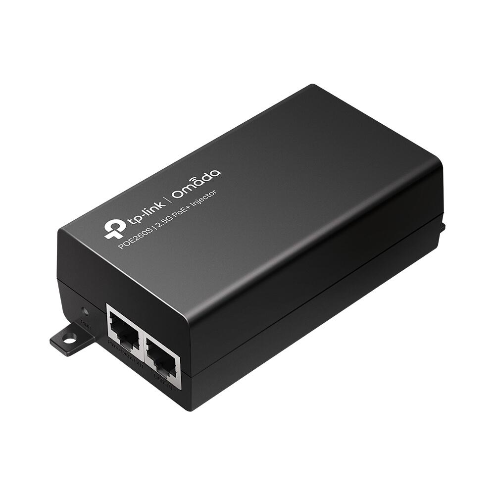 TP-Link Omada POE260S Power Injector 2.5Gbps PoE+ Adapter 30W TL-POE260S