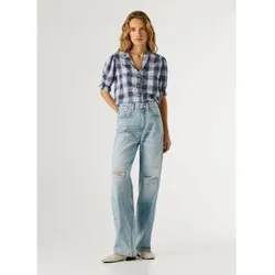 Pepe Jeans für Damen. PL2051044 Jeans Eden blau (24/30), Lässig, Baumwolle, Denim