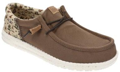 Hey Dude Wally Funk Wild Western (Men's) Casual Shoes in Partridge, Size 8 M, Textile