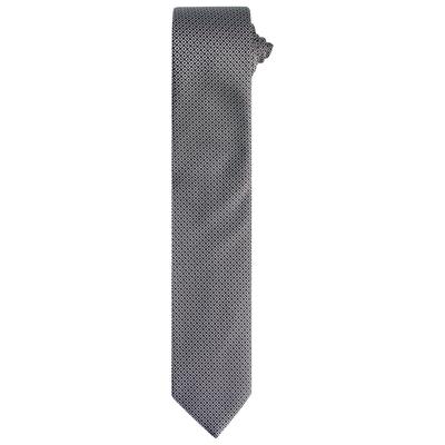 Krawatte BOSS "H-Tie 7,5 cm", Herren, schwarz, Web, Materialmix, gemustert, festlich, Krawatten, mit Jacquard-Struktur, Seidenmischung