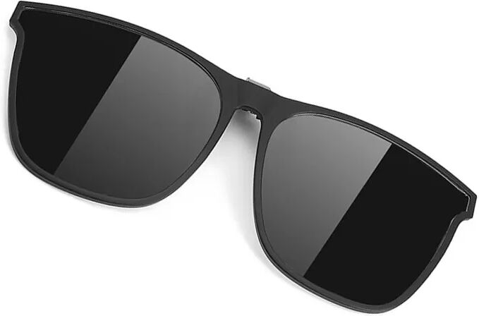 INF Lunettes de soleil à clipser - pour montures de lunettes Noir + Gris