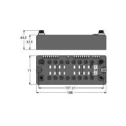 Turck Compact Multiprot. Station BLCEN-16M #6811459