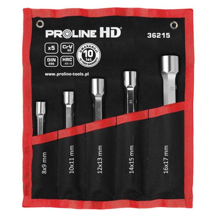 Proline Pro-Line Doppelsechskantschlüsselsatz 8-17mm 5-tlg. (36215) (36215)