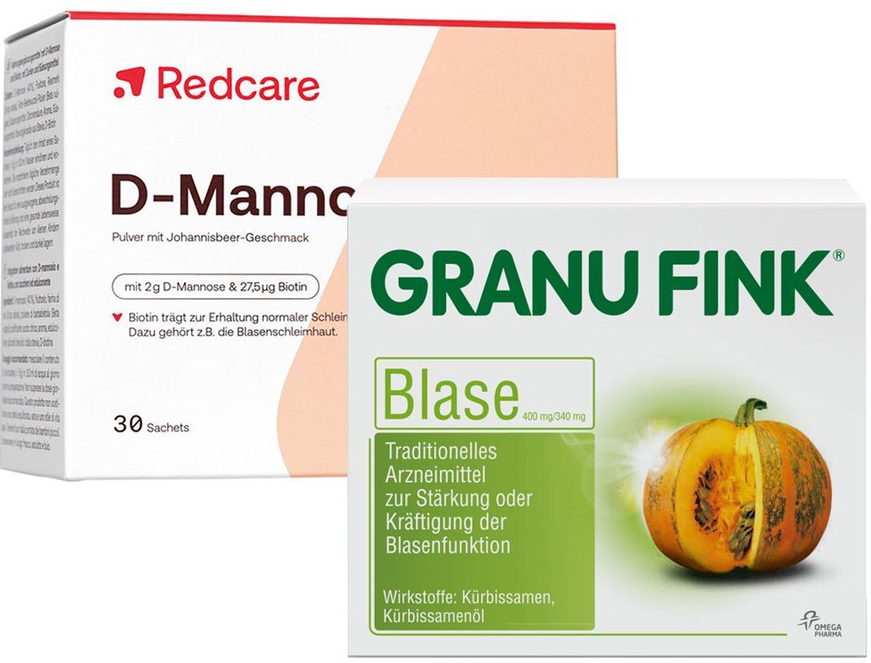 Redcare von Shop Apotheke Granu Fink Blase + D-Mannose RedCare 1 St Set
