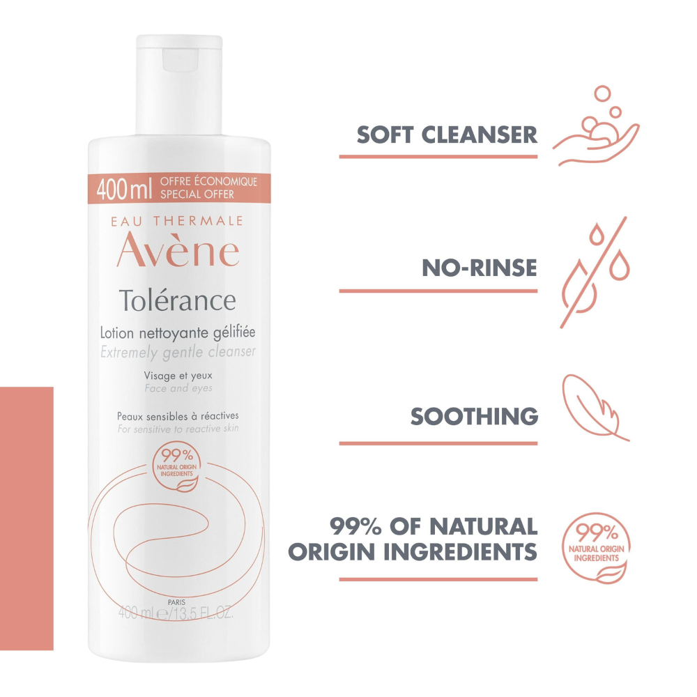 Avène Tolerance Extremely Gentle Cleanser 400mL
