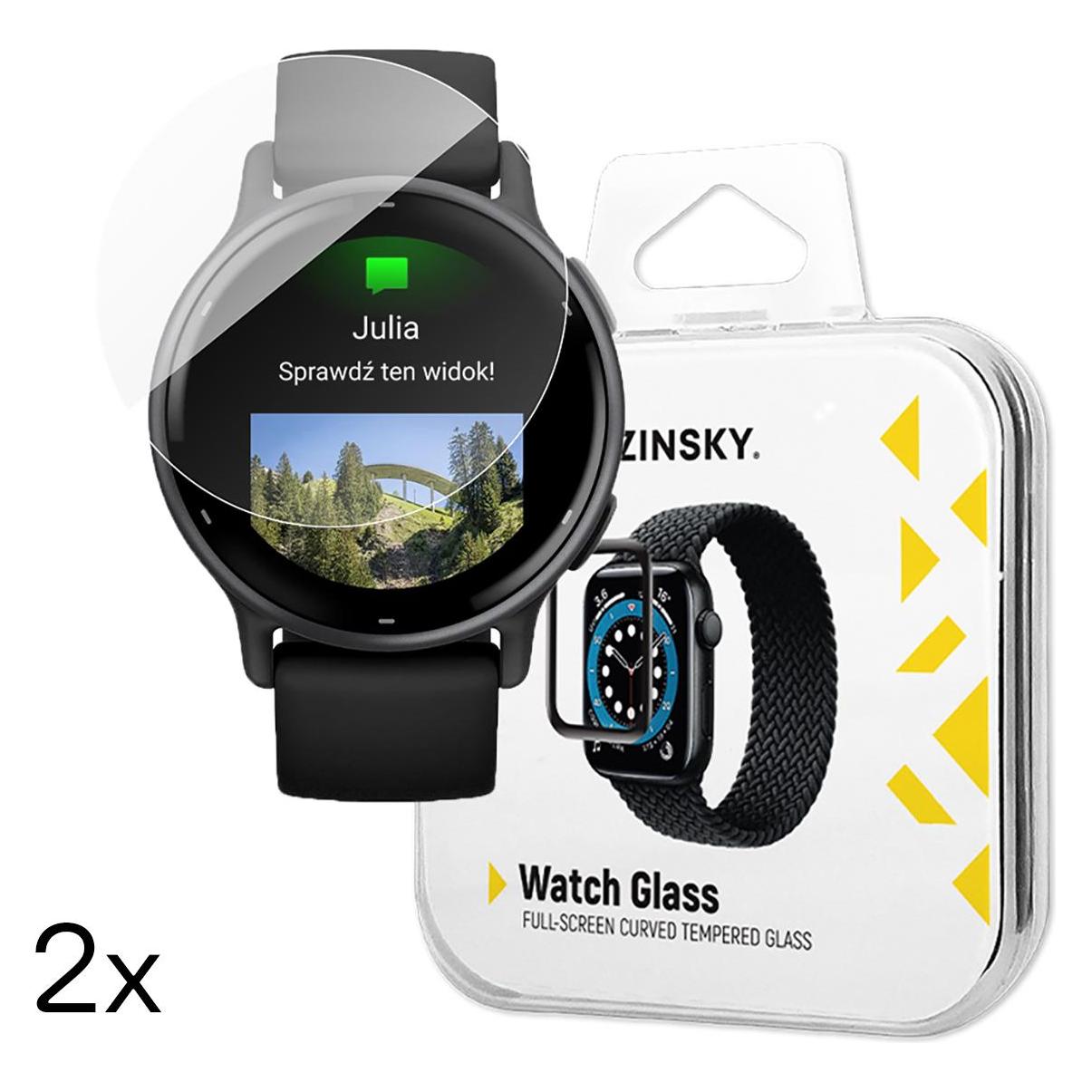 Wozinsky 2x Full Glue Garmin Vivoactive 5 (2x Wozinsky Full Glue Garmin Vivoactive 5)
