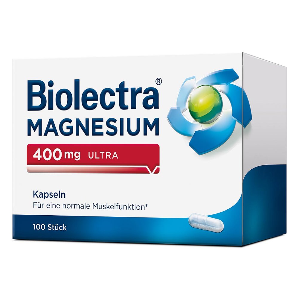 HERMES Arzneimittel GmbH Biolectra Magnesium 400 mg Ultra Kapseln 10043648