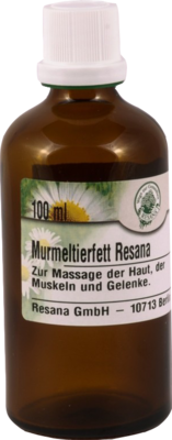 Resana GmbH MURMELTIERFETT Liquidum 100 ml 02483712