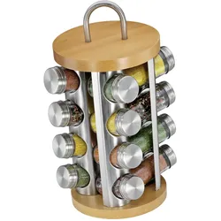 Küchenprofi Gewürzständer, Küchen Organizer, Silber