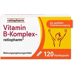 Vitamin B-Komplex ratiopharm - mit 8 B-Vitaminen 120 St