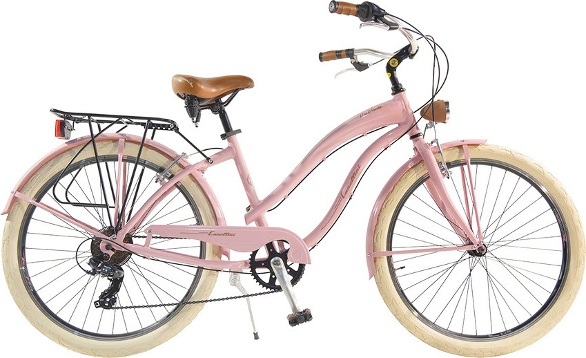 Via Veneto by Canellini Fahrrad Cruiser Frau Aluminium - Rosa