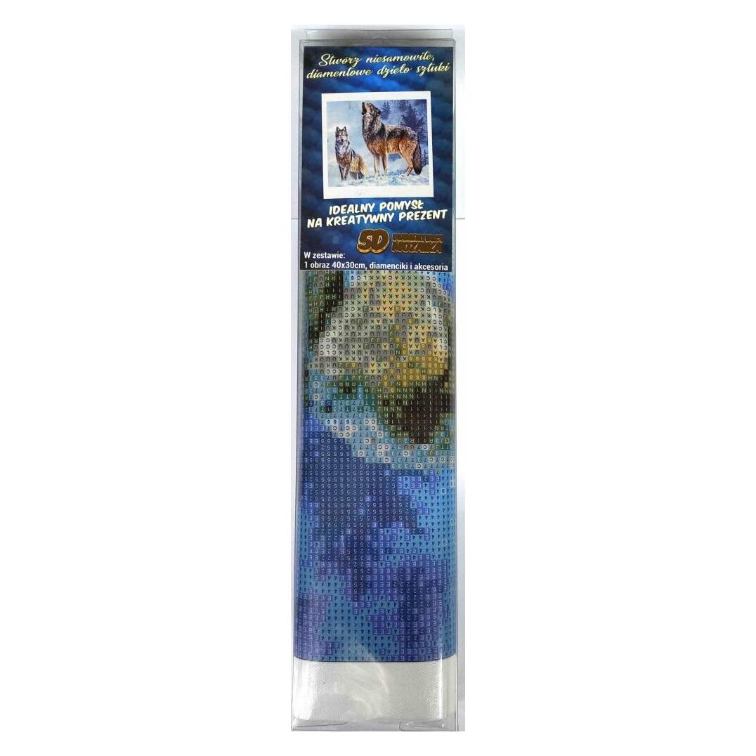 Norimpex Diamant Malerei Wolf Call 30x40cm (1005260)