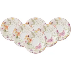 TEEUNTERTASSEN Mariefleur Tea bunt ø 16,7 cm 6er Set