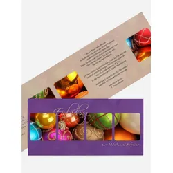 Weihnachtseinladung geschäftlich selbst gestalten mit Spruch und Fotos im Onlinedesigner bei Meine-Kartenmanufaktur.de