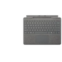 Microsoft Surface Pro 13-Zoll Keyboard mit Stiftaufbewahrung for business (DE, Docking), Tastatur, Grau