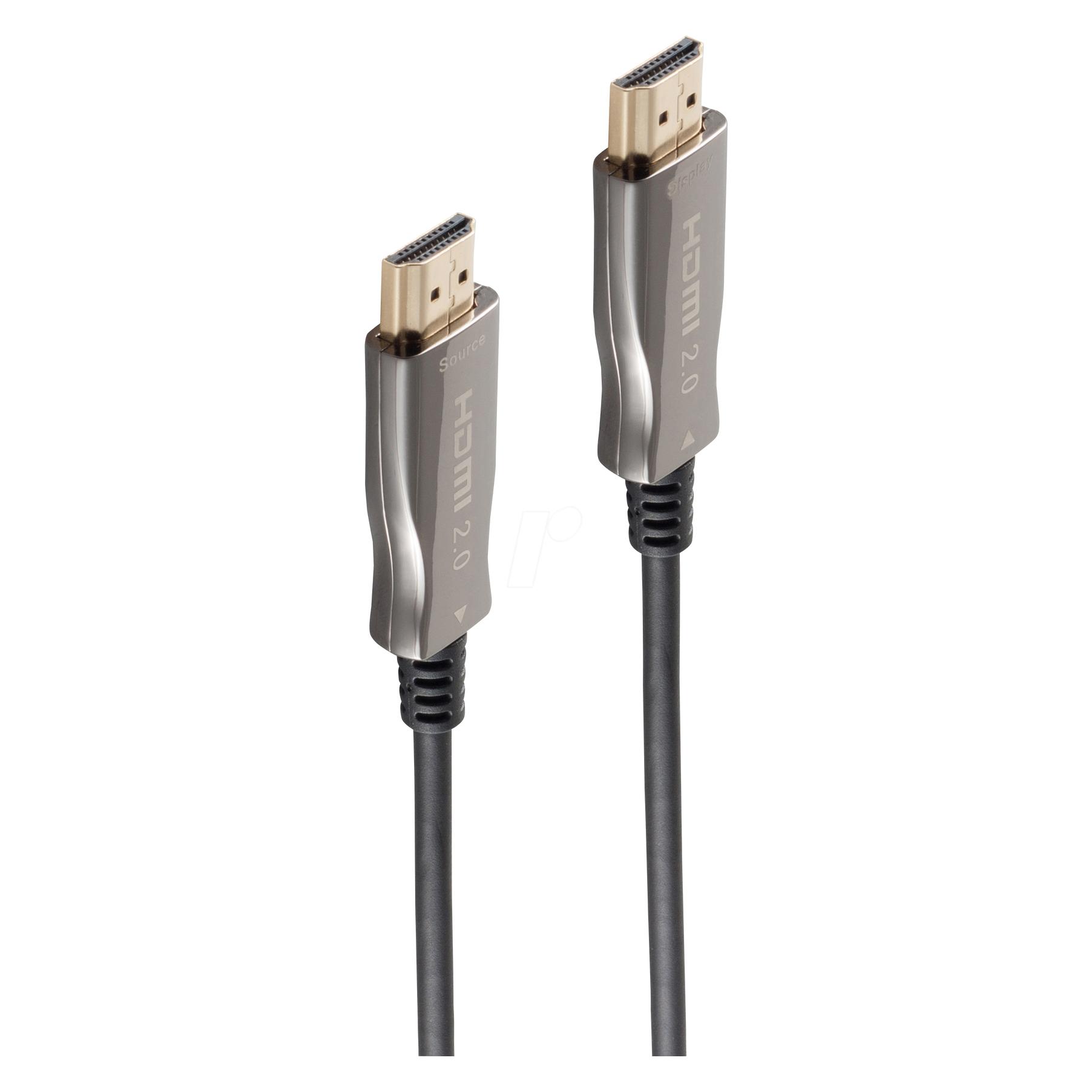 Shiverpeaks -BASIC-S--HDMI Anschlusskabel-Optisches HDMI Kabel, 4K, 15,0m (15 m) (BS30-05085)