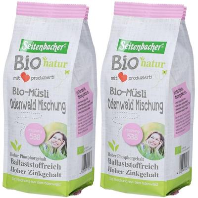 Seitenbacher Bio Odenwald-Mischung 2x 2x500 g