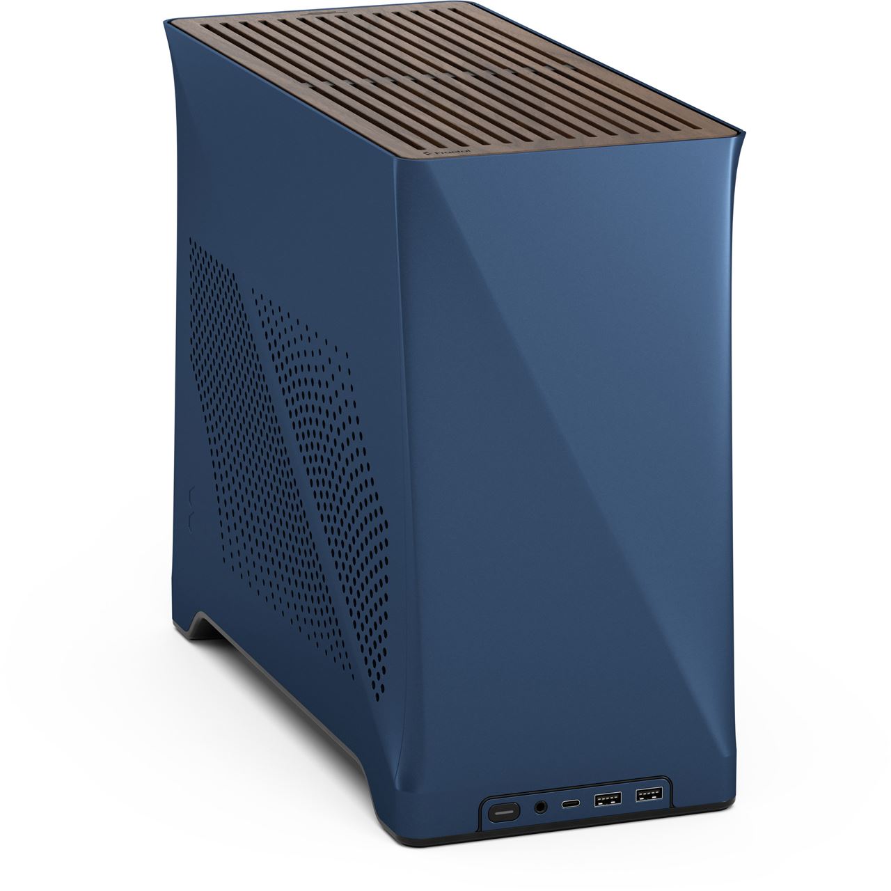 Fractal Design Era 2 Midnight Blue ITX Tower ohne Netzteil blau