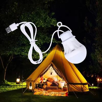 Combo Retail Shop USB Plug Bulb Lamp, Portable Emergency Lamp For Camping, Lantern Lamp For Reading, Outdoor Tent, Indoor Lighting 7w