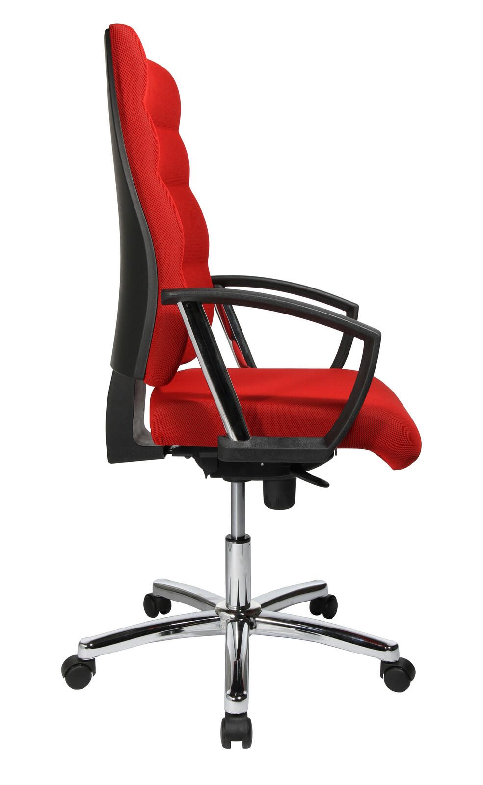 neutral Bürostuhl Unni Med Deluxe rot, Gestell chrom UNNI MED DEL BC1
