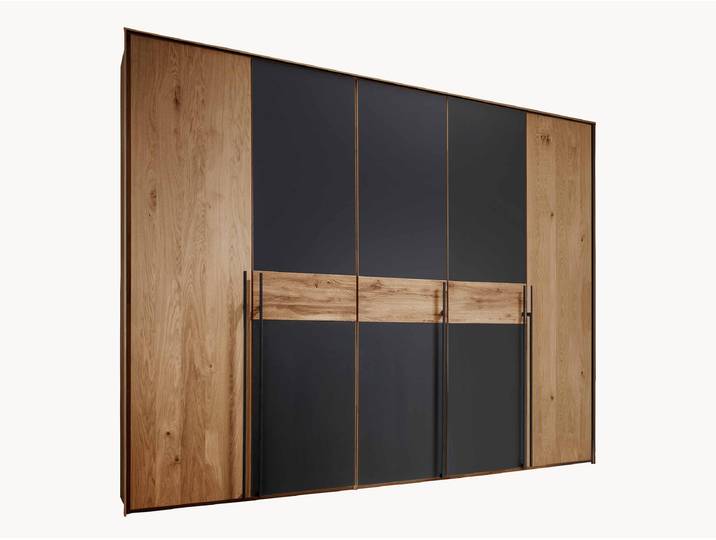 Drehtüren-Kleiderschrank Fira - 6-türig