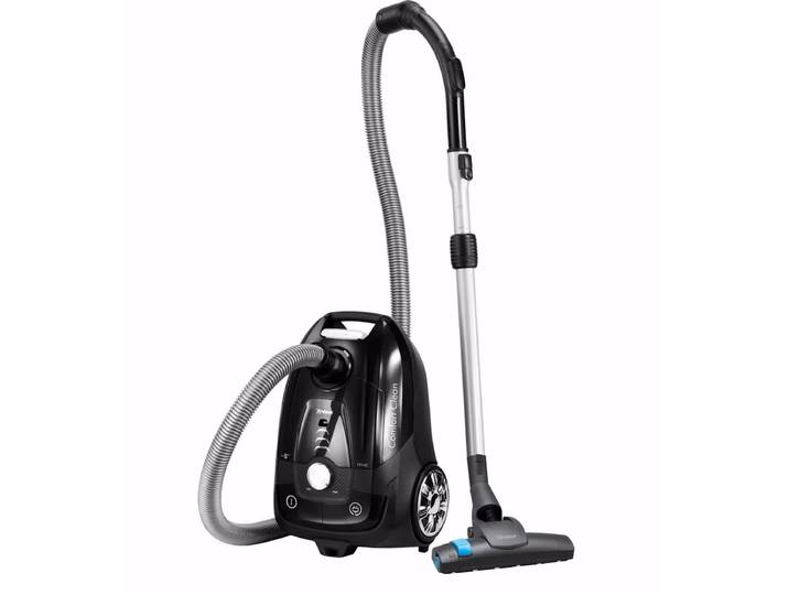 Trisa Comfort Clean T9142 Staubsauger – Staubsauger mit Beutel – schwarz
