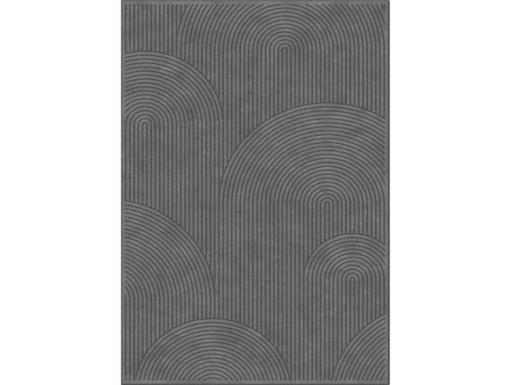 Teppich Farashe Anthrazit Viskose 120 x 170 cm - Teppich