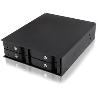 RaidSonic ICY BOX IB-2240SSK 5,25" Wechselrahmen für 4x 2.5" Festplatten (20316)