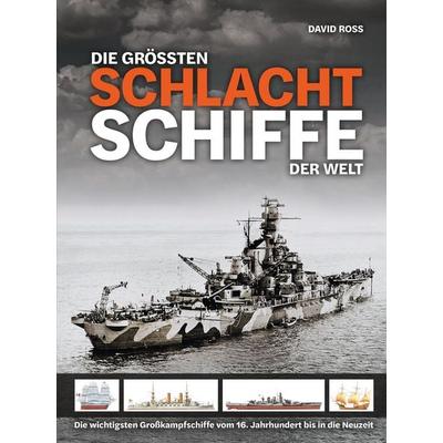 Die größten Schlachtschiffe der Welt, Gebundene Ausgabe von David Ross, Wieland Verlag, 978-3-948264-21-5