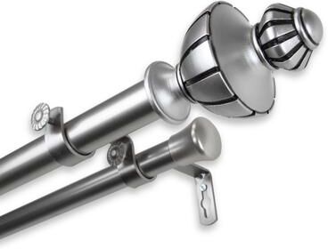 InStyleDesign Oden Adjustable Double Curtain Rod