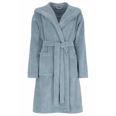 Bademantel BUGATTI Gr. XL, blau, XL, 50% Baumwolle, 50% Polyester, Hausmäntel, Bademantel, im edlen Design