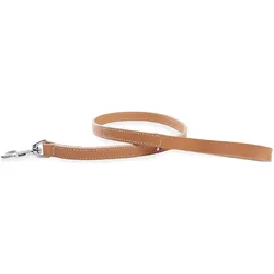 Martin Sellier Hundeleine aus Rindsleder (One Size, Hund, Spazieren), Halsband + Leine